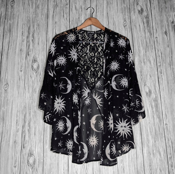 Hot Topic Tops - SOLD! Celestial Kimono